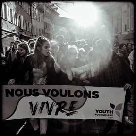 Les jeunes pour le climat - Youth for climate - Manifestation à Gap (Hautes-Alpes), le 29 11 19