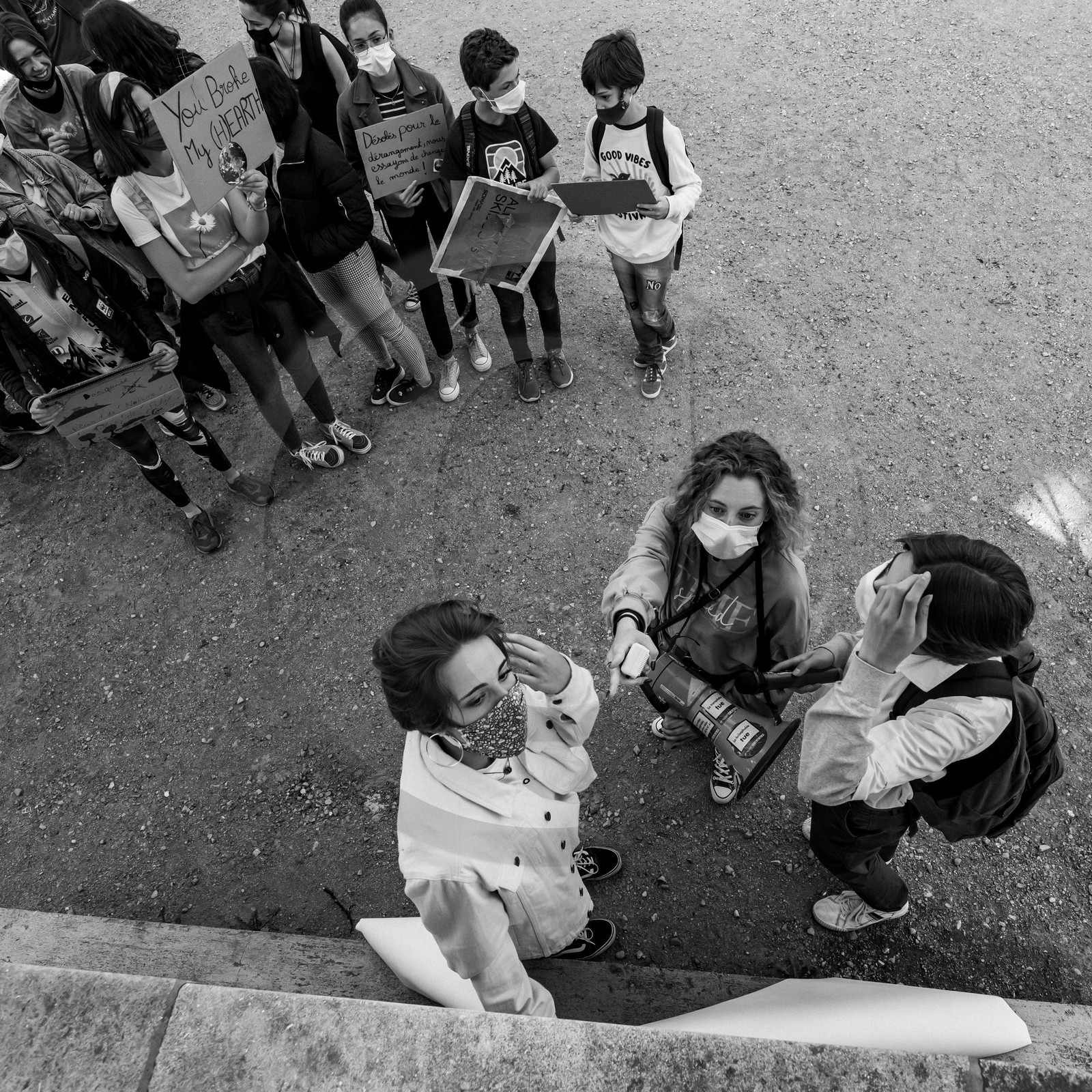 27 mars 2021 : Manifestation des jeunes pour le climat à Gap