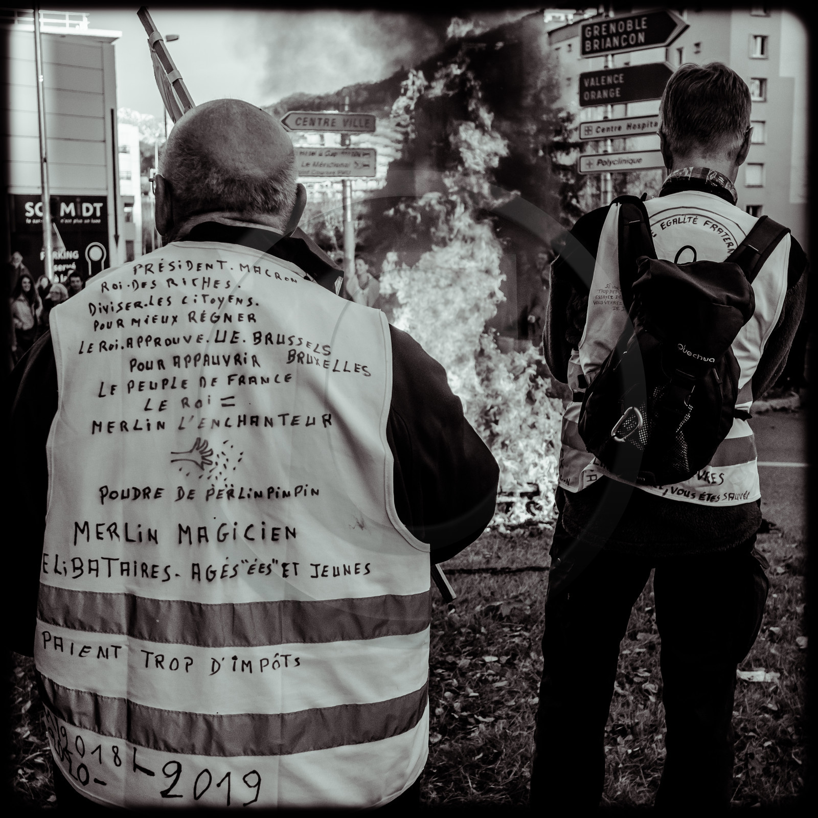 Manifestation à Gap le 09 janvier 2020