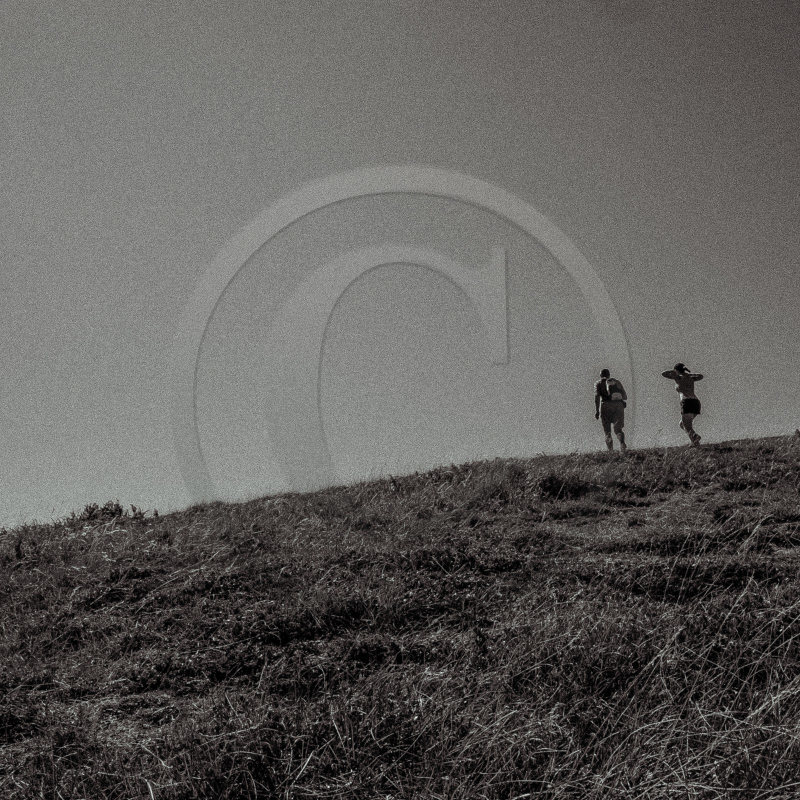 Randonneurs au Col du Noyer