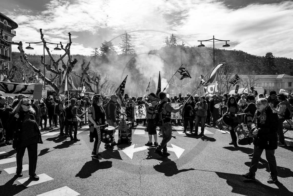 6 avril 2023 : Manifestation contre la réforme des retraites à Gap