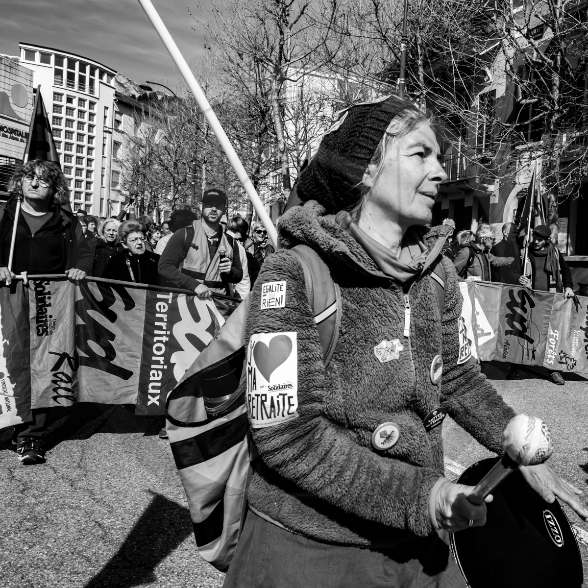 16 mars 2023 : Manifestation contre la réforme des retraites à Gap