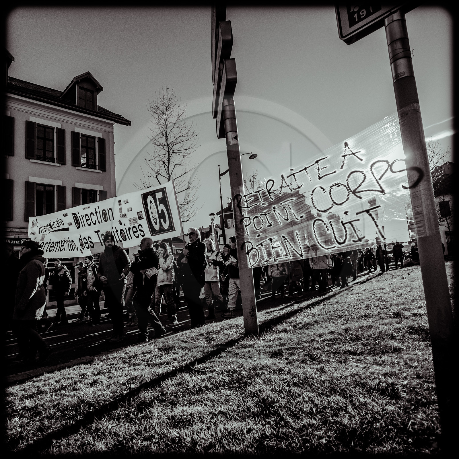 Manifestation à Gap le 09 janvier 2020