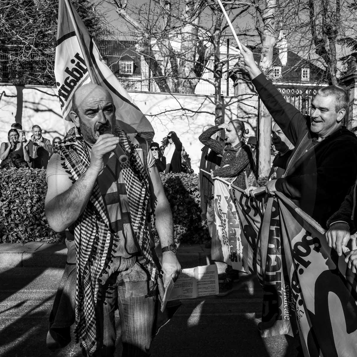 11 février 2023 : Manifestation contre la réforme des retraites à Gap (Hautes-Alpes)