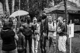 14 aout 2024 : Les ateliers créatifs proposés par l'Ouort au festival  l'Echo des Mots à Saint-Jean-Saint-Nicolas