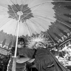 05 juillet 2017 - Installation épouvantails