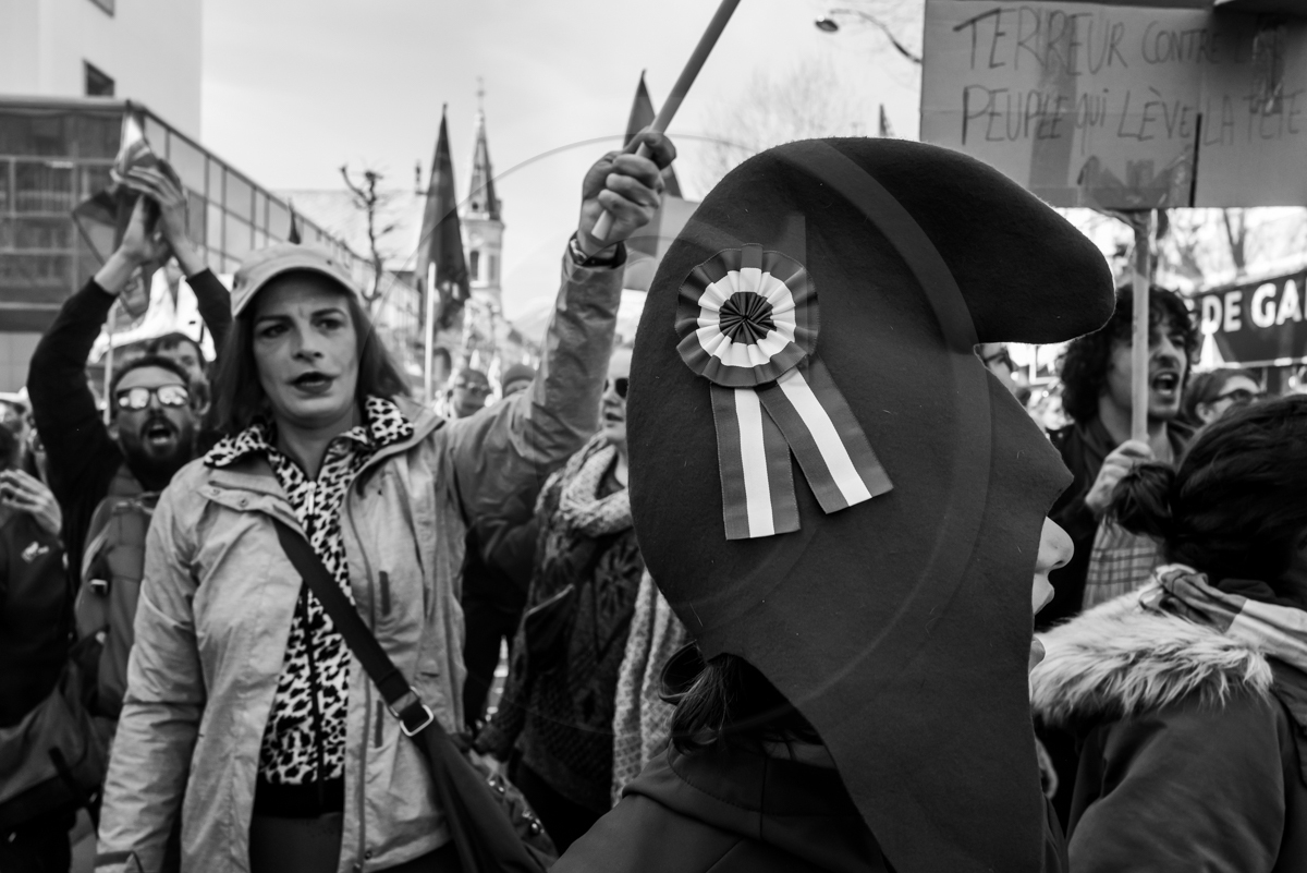 28 mars 2023 : Manifestation contre la réforme des retraites à Gap