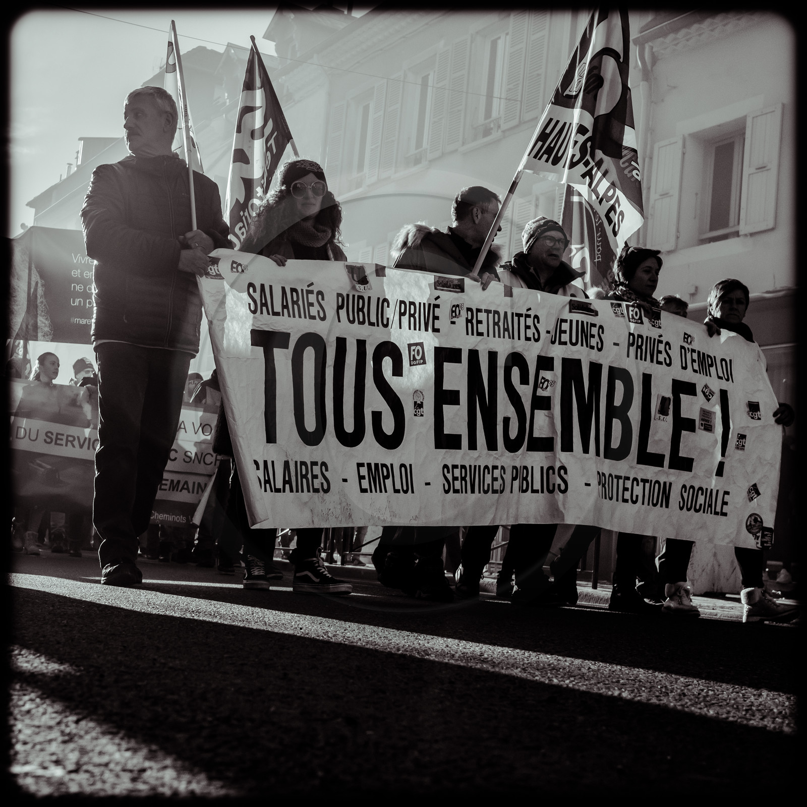 Manifestation à Gap le 09 janvier 2020