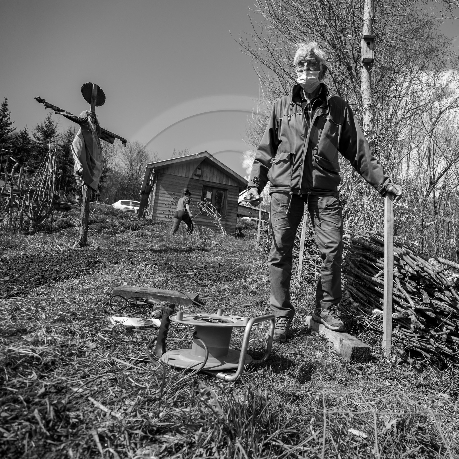 14 avril 2021 : collages, taille, jardinage