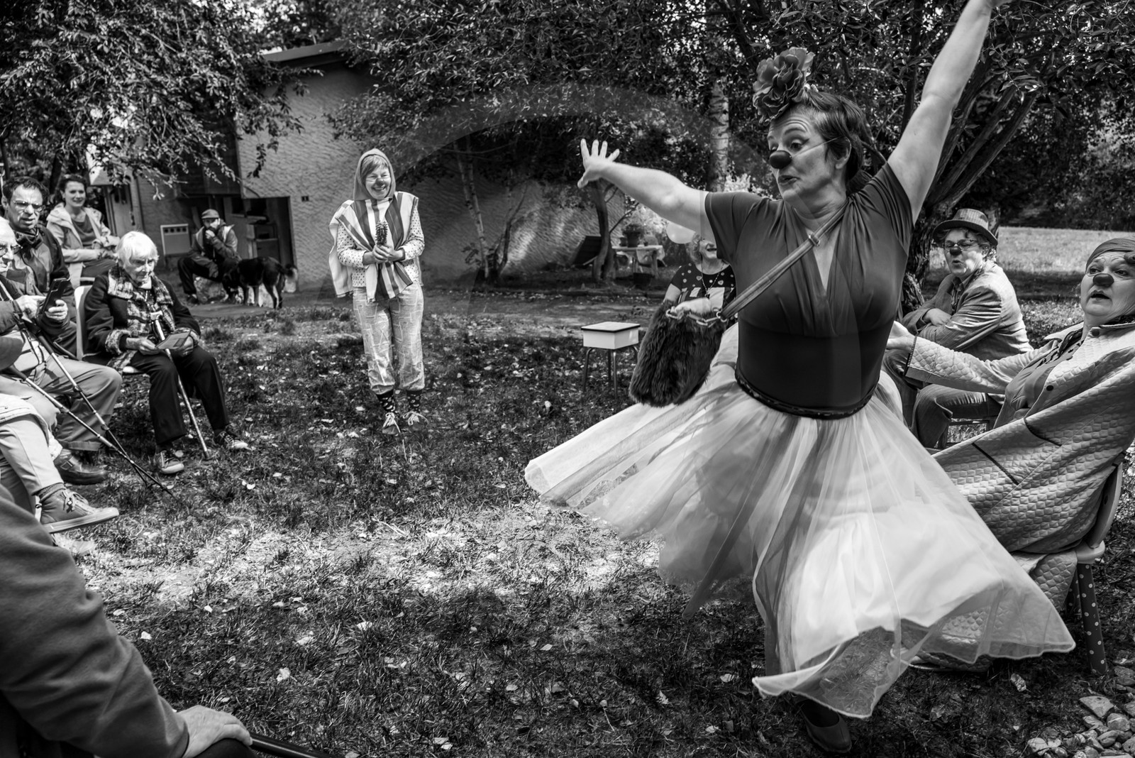 18 septembre 2024 : Des clowns à l'Ouort avec la compagnie Les nez'changent