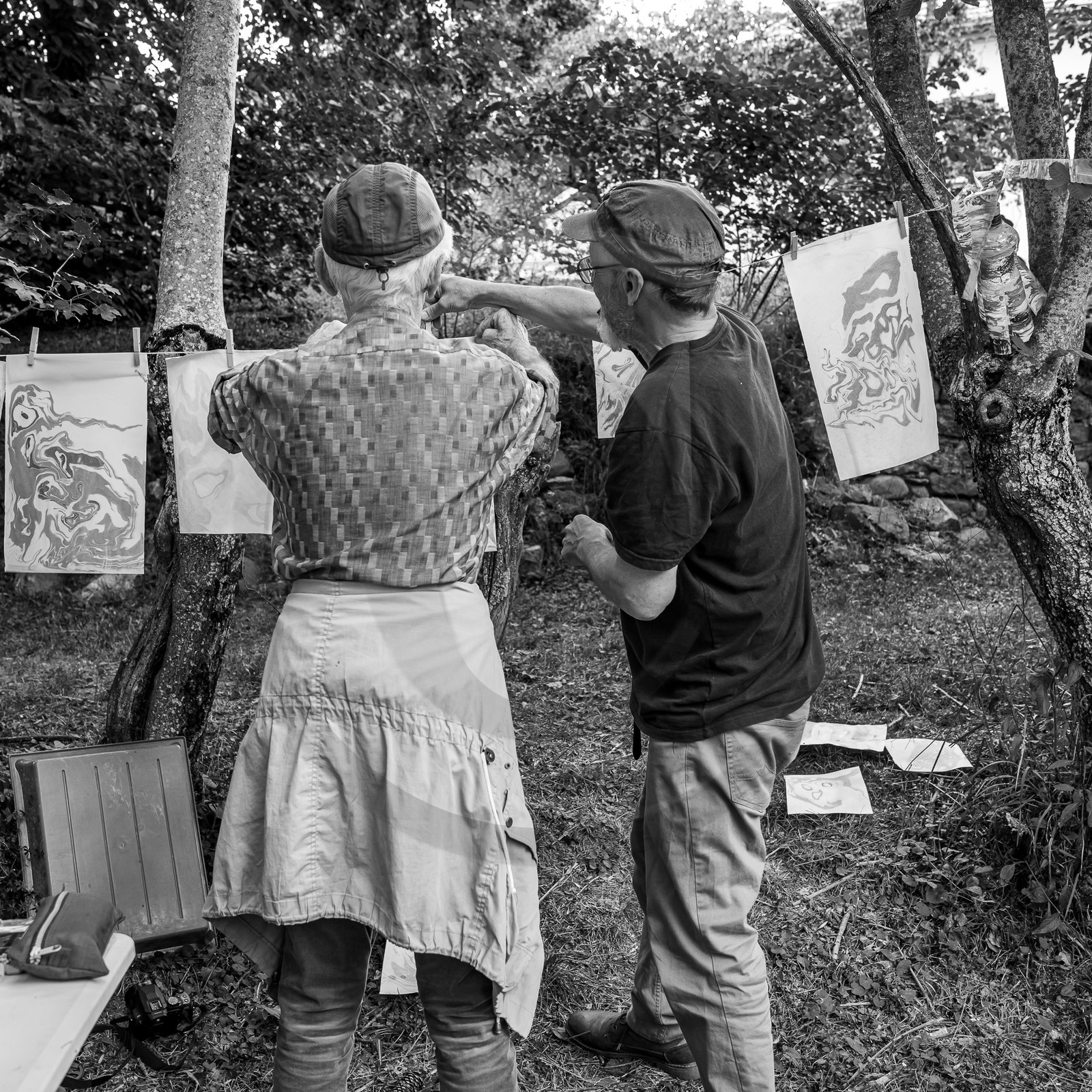 05 juillet 2023 : une cantine et des artistes