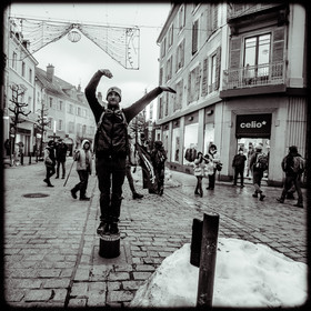 Manifestation à Gap le 17 décembre 2019