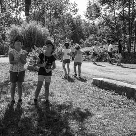 Avec l'école de Saint-Bonnet