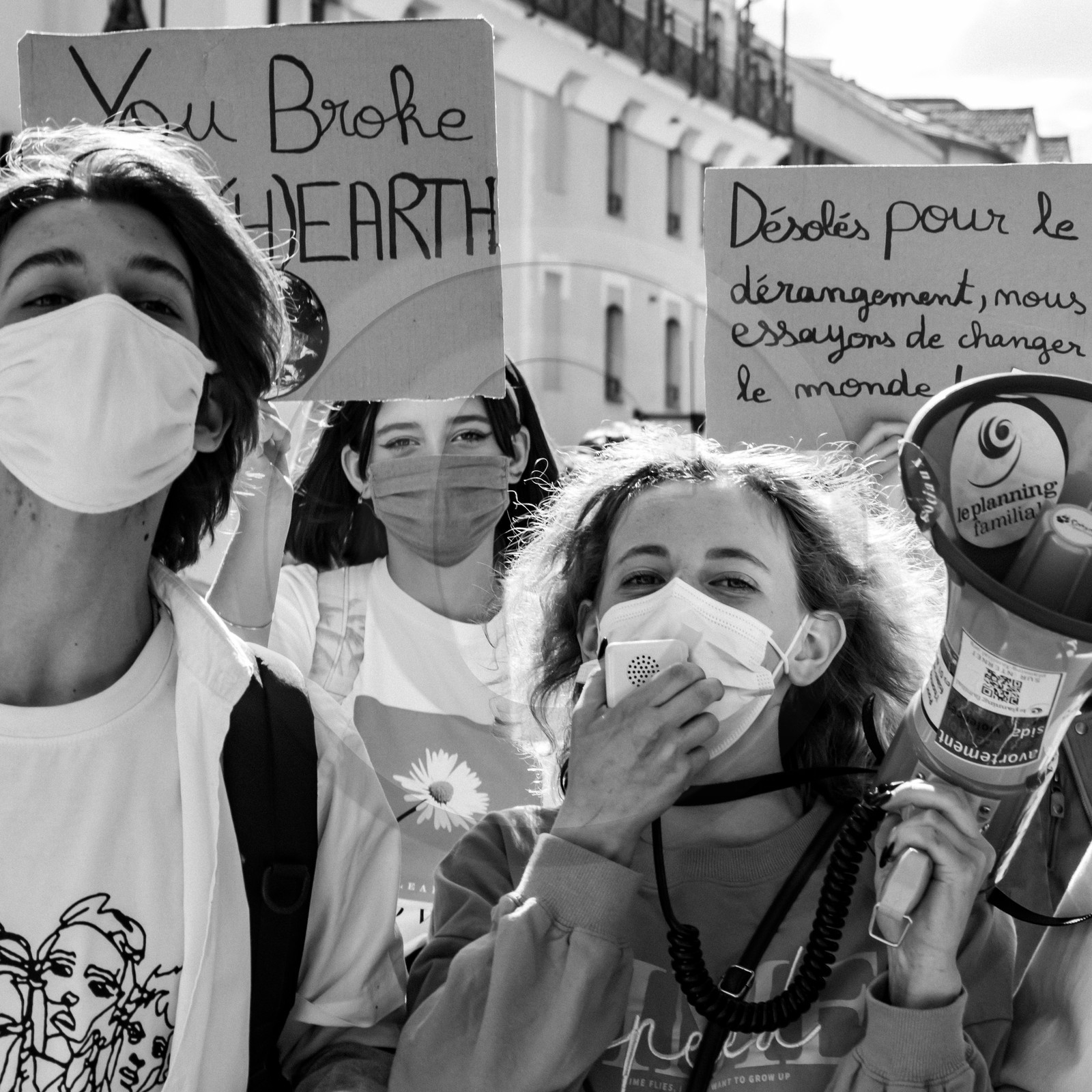 27 mars 2021 : Manifestation des jeunes pour le climat à Gap