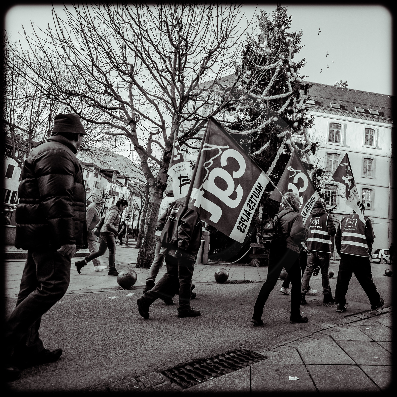 Manifestation à Gap le 11 janvier 2020