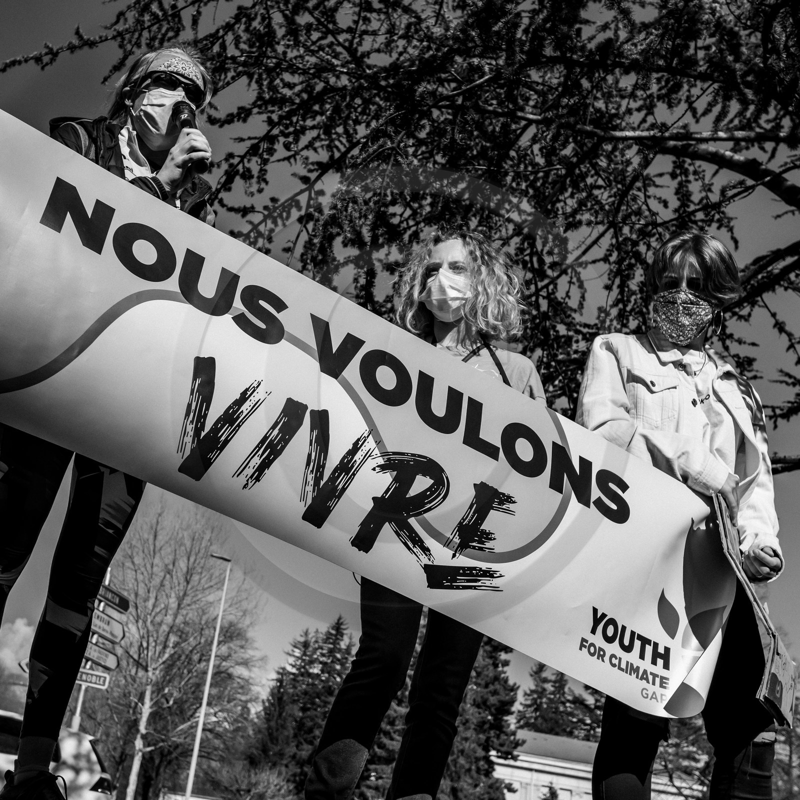 27 mars 2021 : Manifestation des jeunes pour le climat à Gap