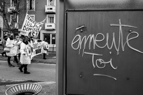 04 février 2021 à Gap (Hautes-Alpes) : Manifestation des soignants oubliés du Ségur de la santé.