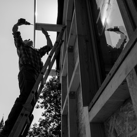 Construction d'une cabane