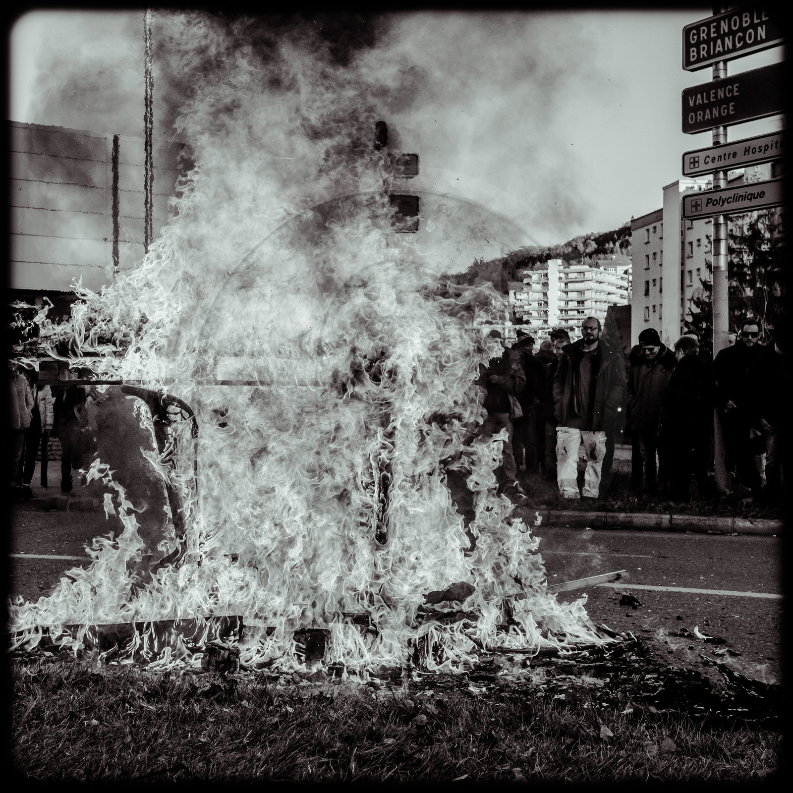 Manifestation à Gap le 09 janvier 2020