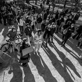 21 mars 2021 - Gap - Mobilisation pour la réouverture des lieux culturels