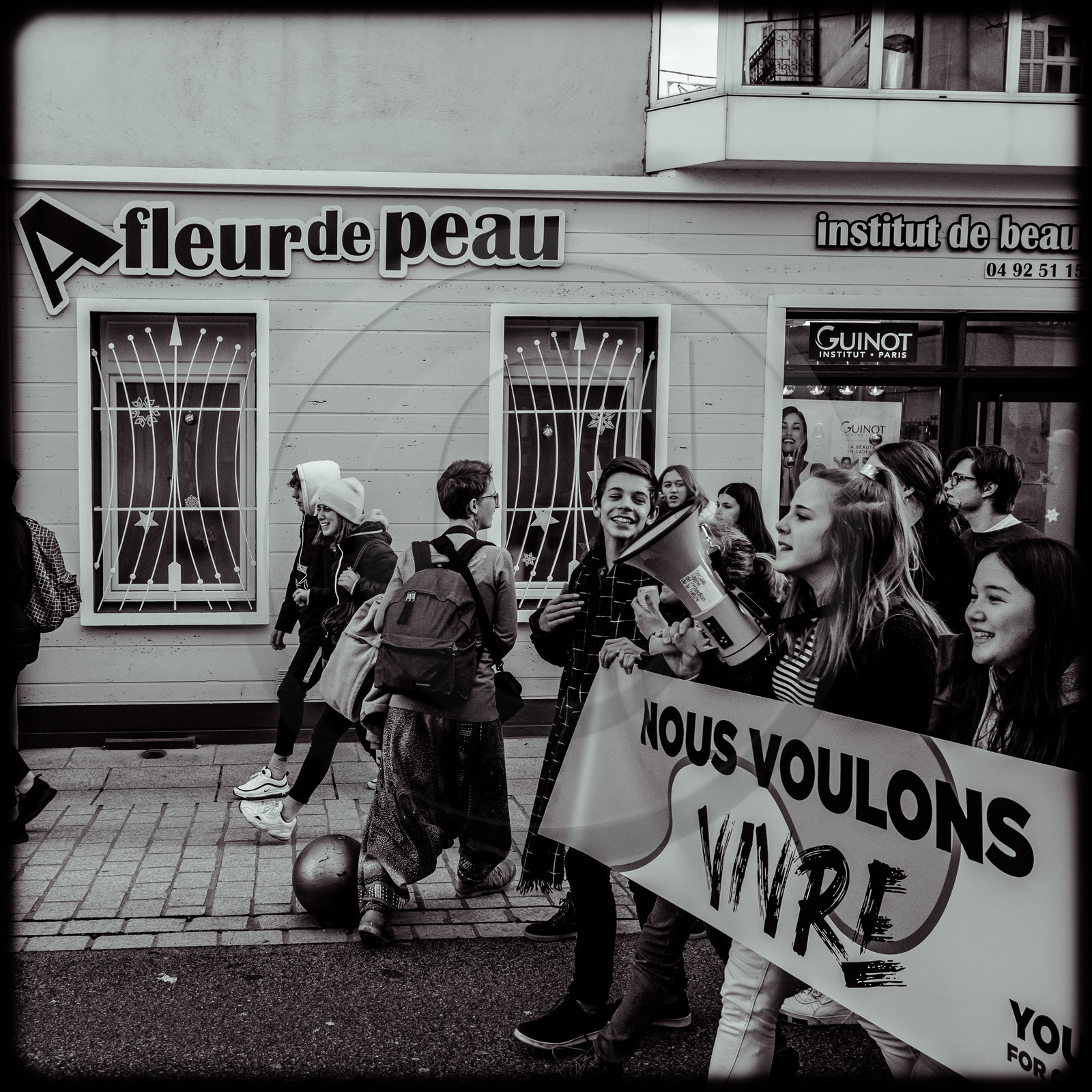 Les jeunes pour le climat - Youth for climate - Manifestation à Gap (Hautes-Alpes), le 29 11 19