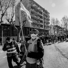 21 mars 2021 - Gap - Mobilisation pour la réouverture des lieux culturels