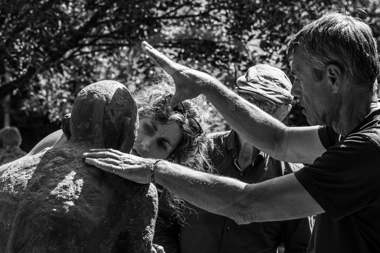 21 aout 2024 : Réalisation de Marcel Joli Coeur, l'homme de l'Ouort avec Barbara Fougnon, artiste plasticienne, et un anniversaire en chansons.