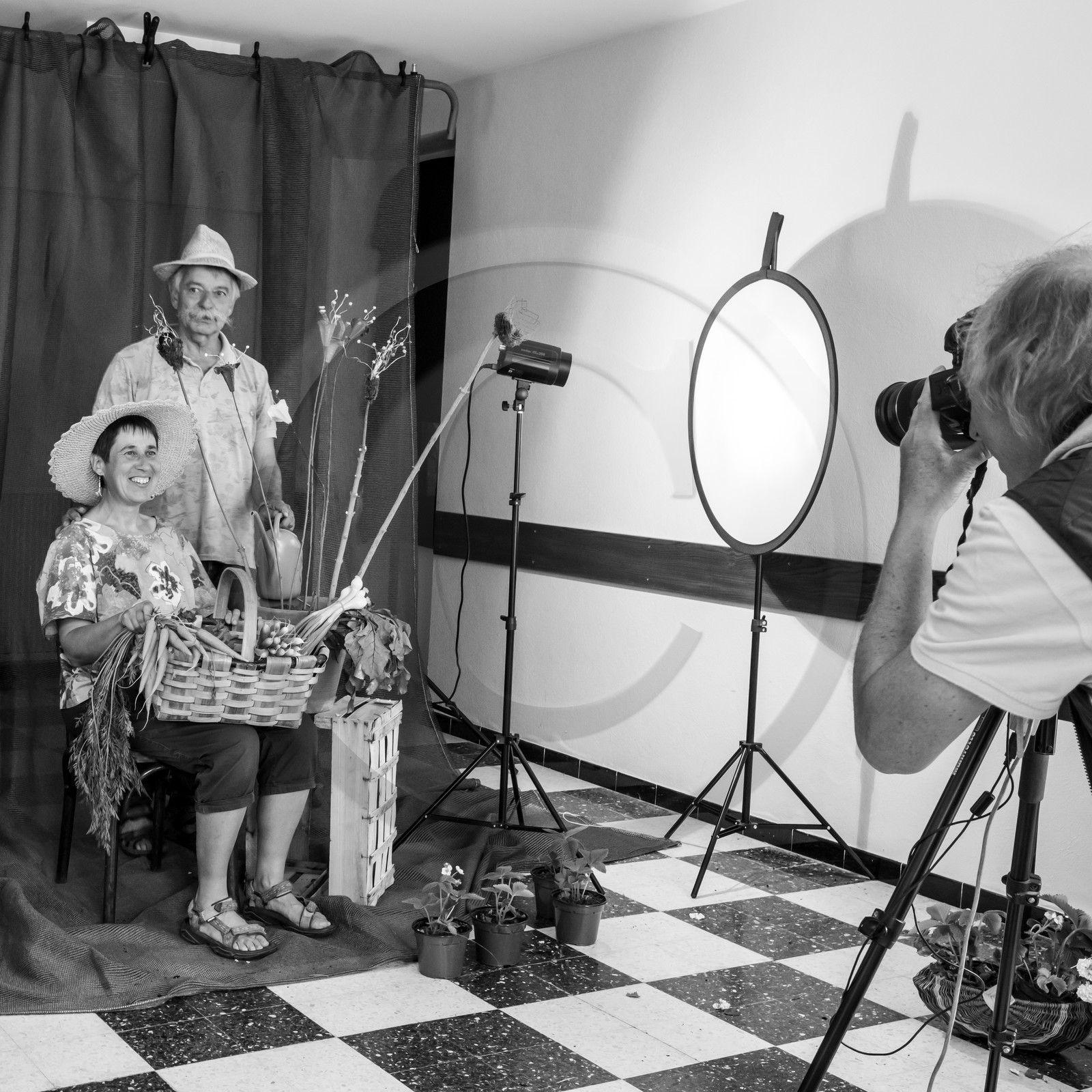 05 juin 2019 : Studio photo et promenade au jardin