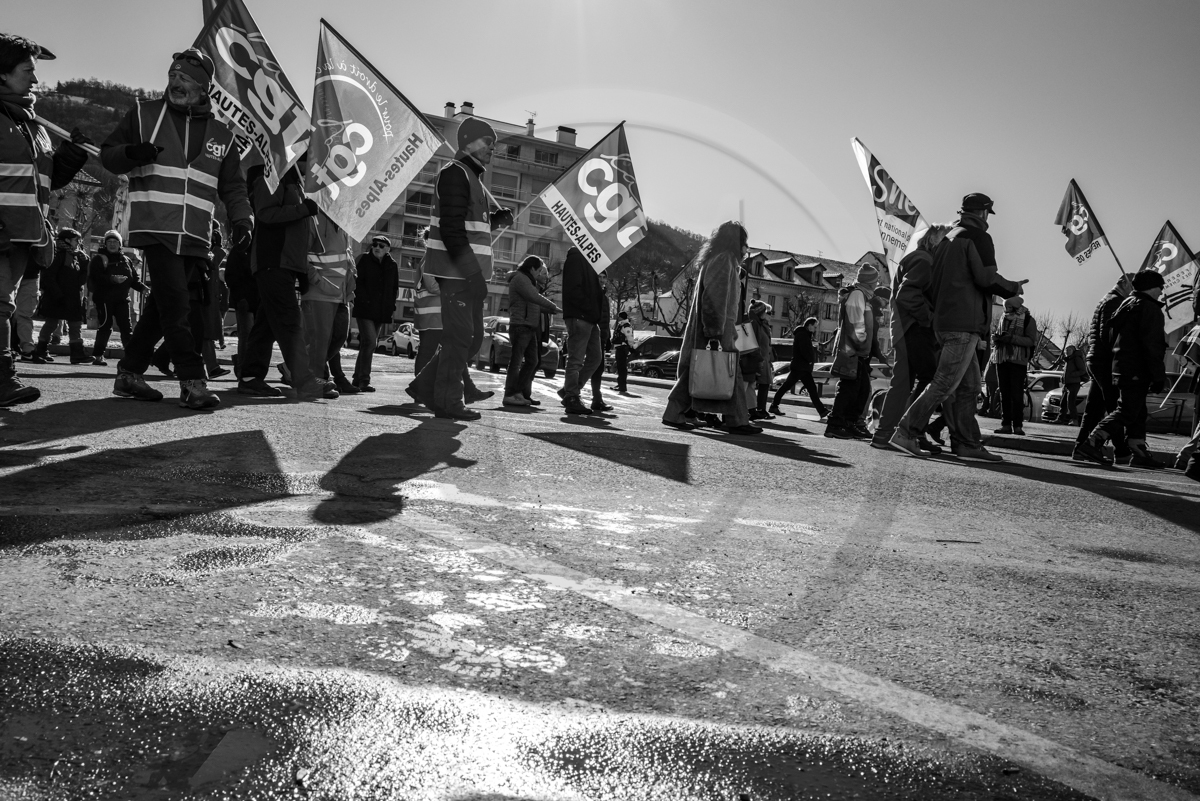 7 février 2023 : Défenses de retraites à Gap