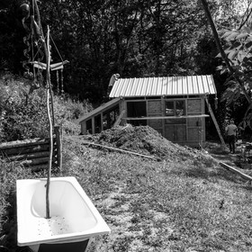 Construction d'une cabane