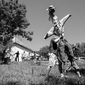 05 juillet 2017 - Installation épouvantails