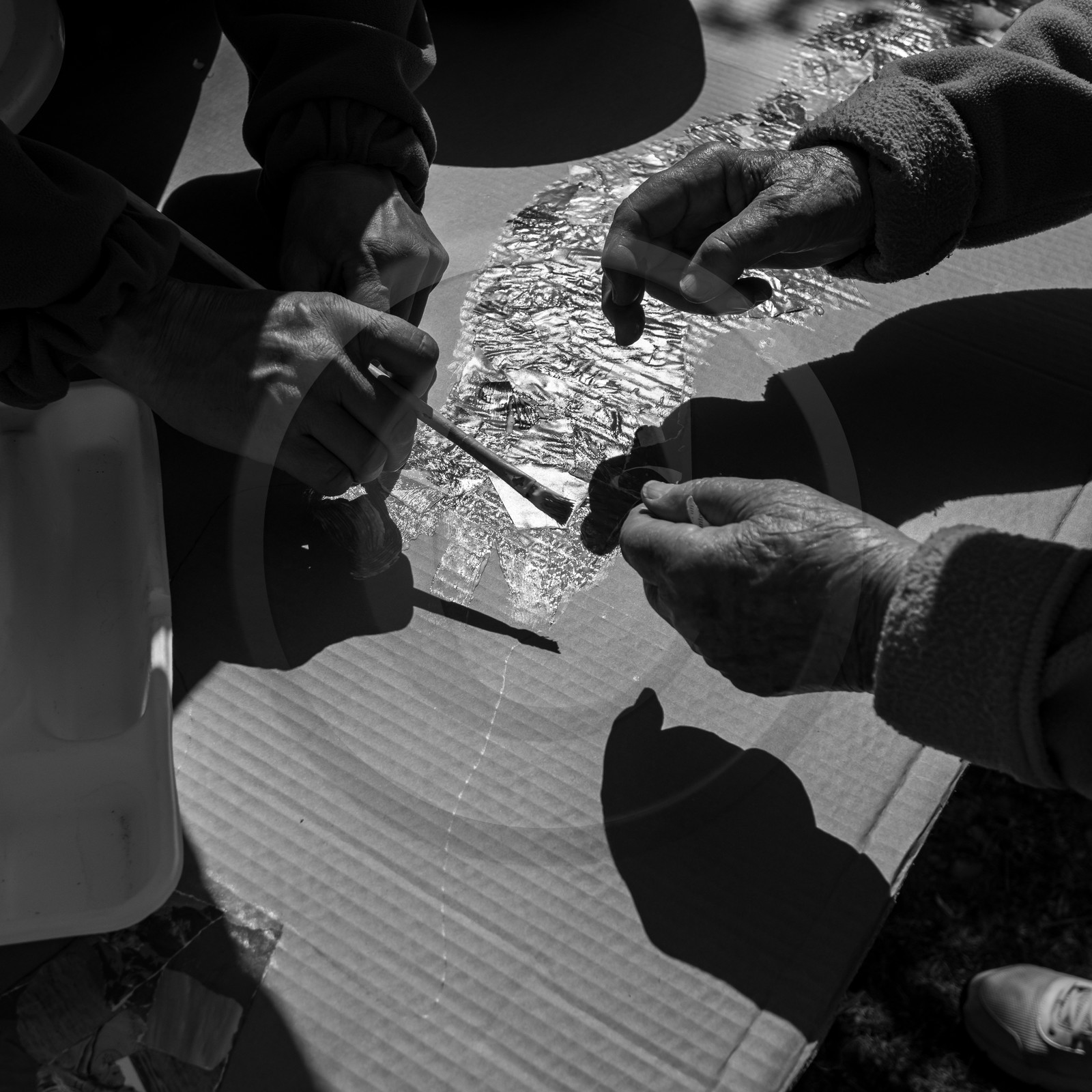 14 avril 2021 : collages, taille, jardinage