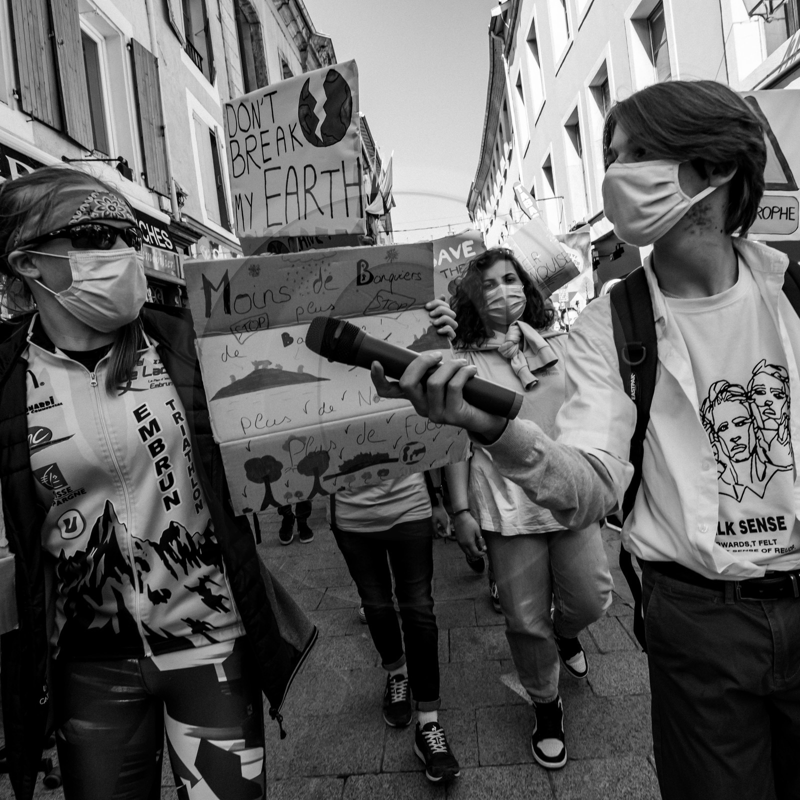 27 mars 2021 : Manifestation des jeunes pour le climat à Gap
