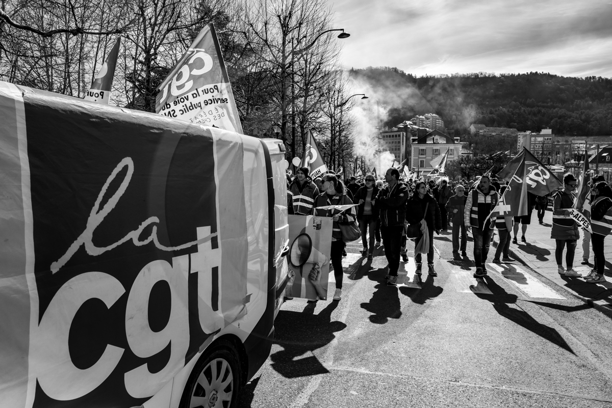 28 mars 2023 : Manifestation contre la réforme des retraites à Gap