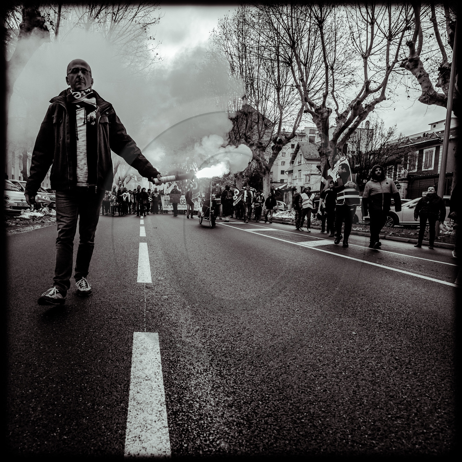 Manifestation à Gap le 17 décembre 2019