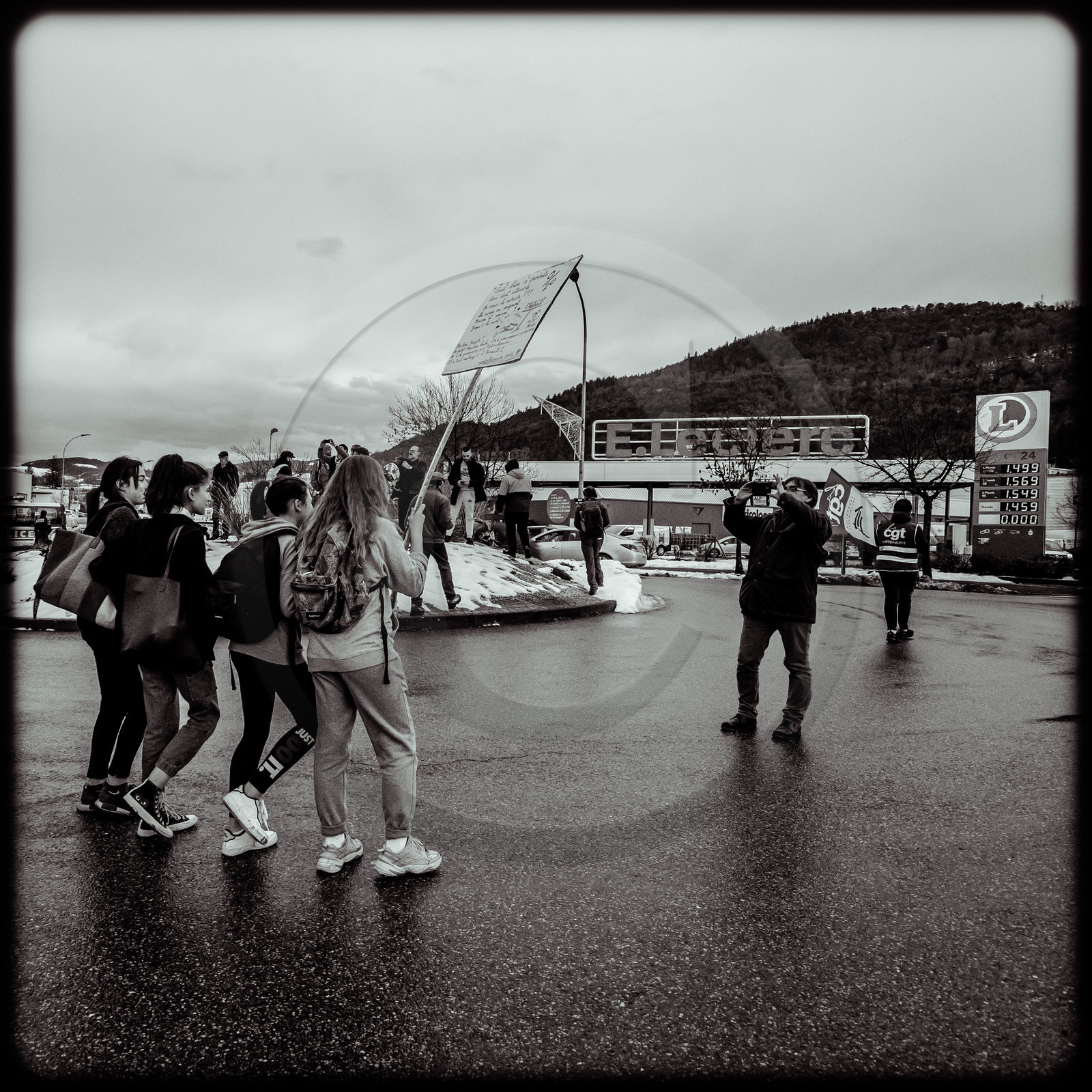 Manifestation à Gap le 17 décembre 2019