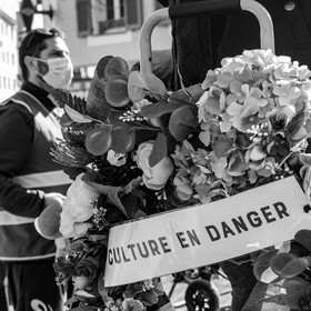 21 mars 2021 - Gap - Mobilisation pour la réouverture des lieux culturels