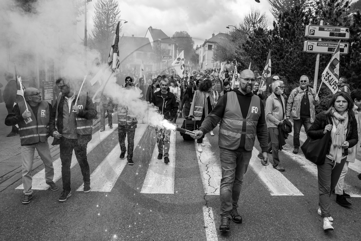 1er mai 2023 : manifestation à Gap (Hautes-Alpes)