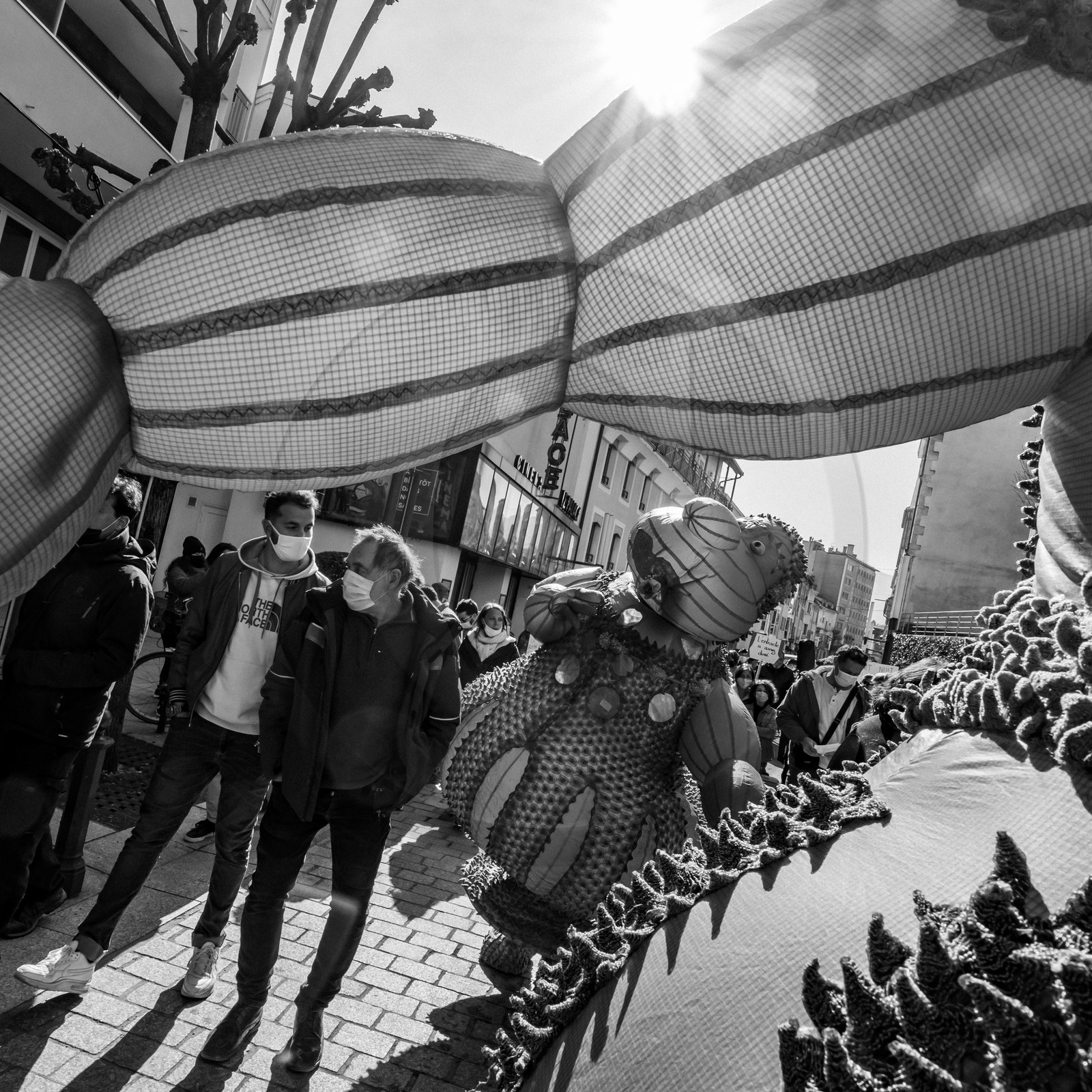 21 mars 2021 - Gap - Mobilisation pour la réouverture des lieux culturels