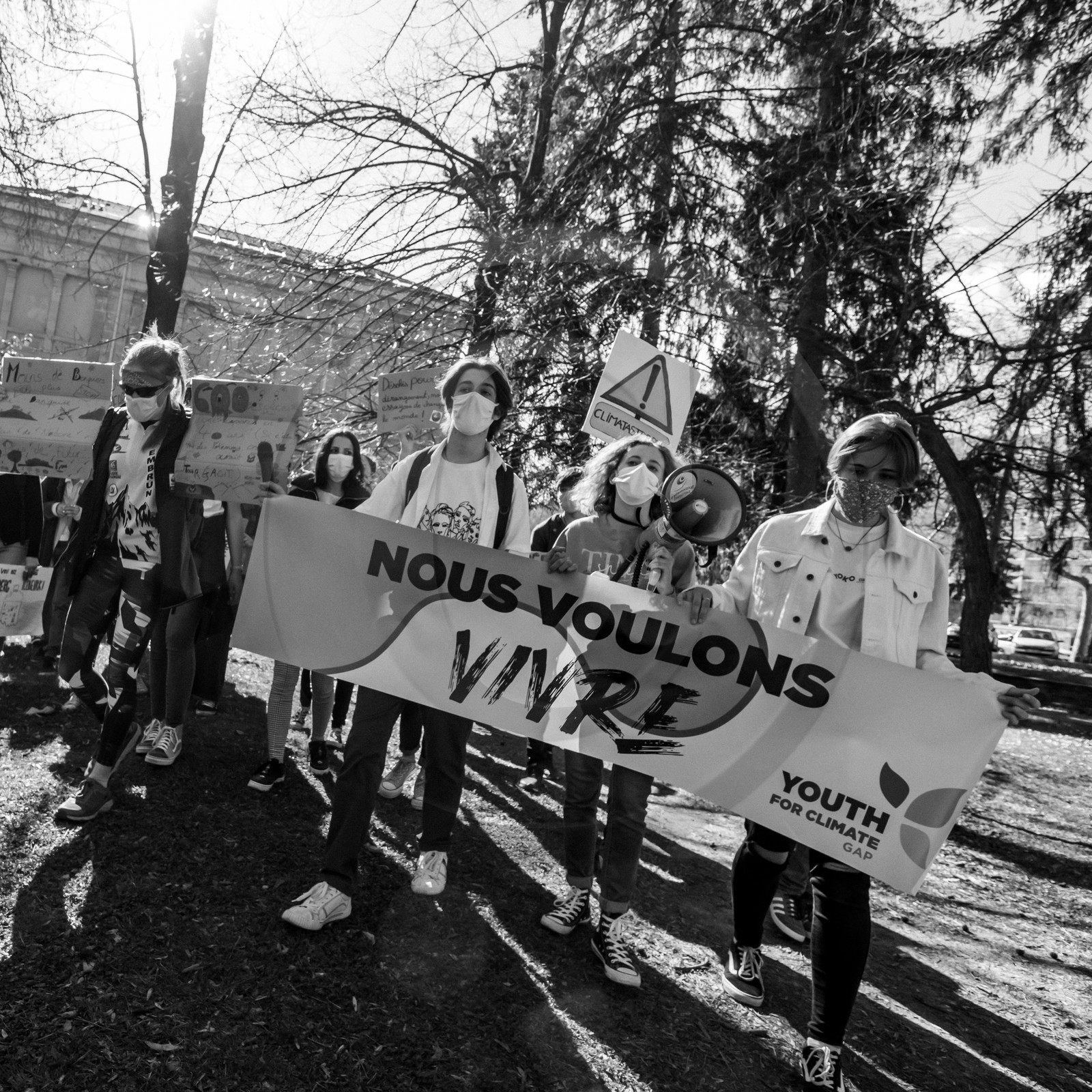 27 mars 2021 : Manifestation des jeunes pour le climat à Gap