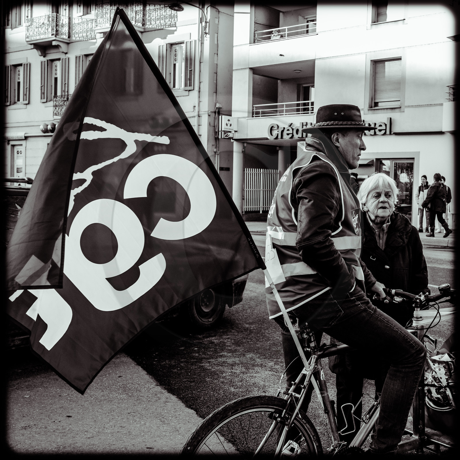 Manifestation à Gap le 12 décembre 2019.