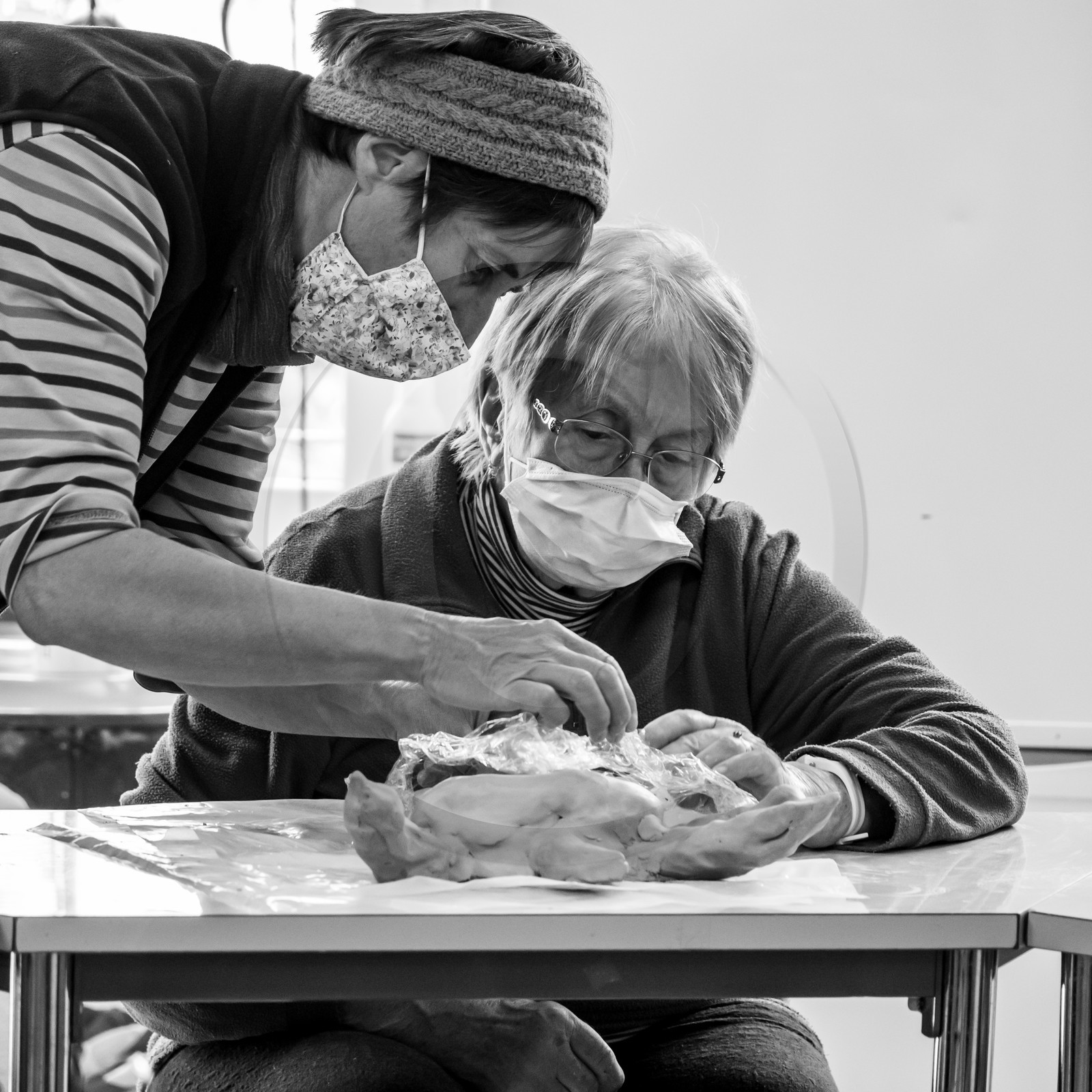 12 mai 2021 : Fabrication de masques