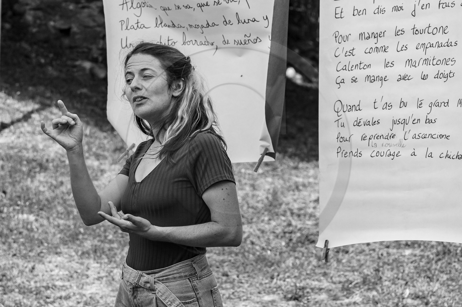 12 juillet 2023 : Une chorale à l'Ouort