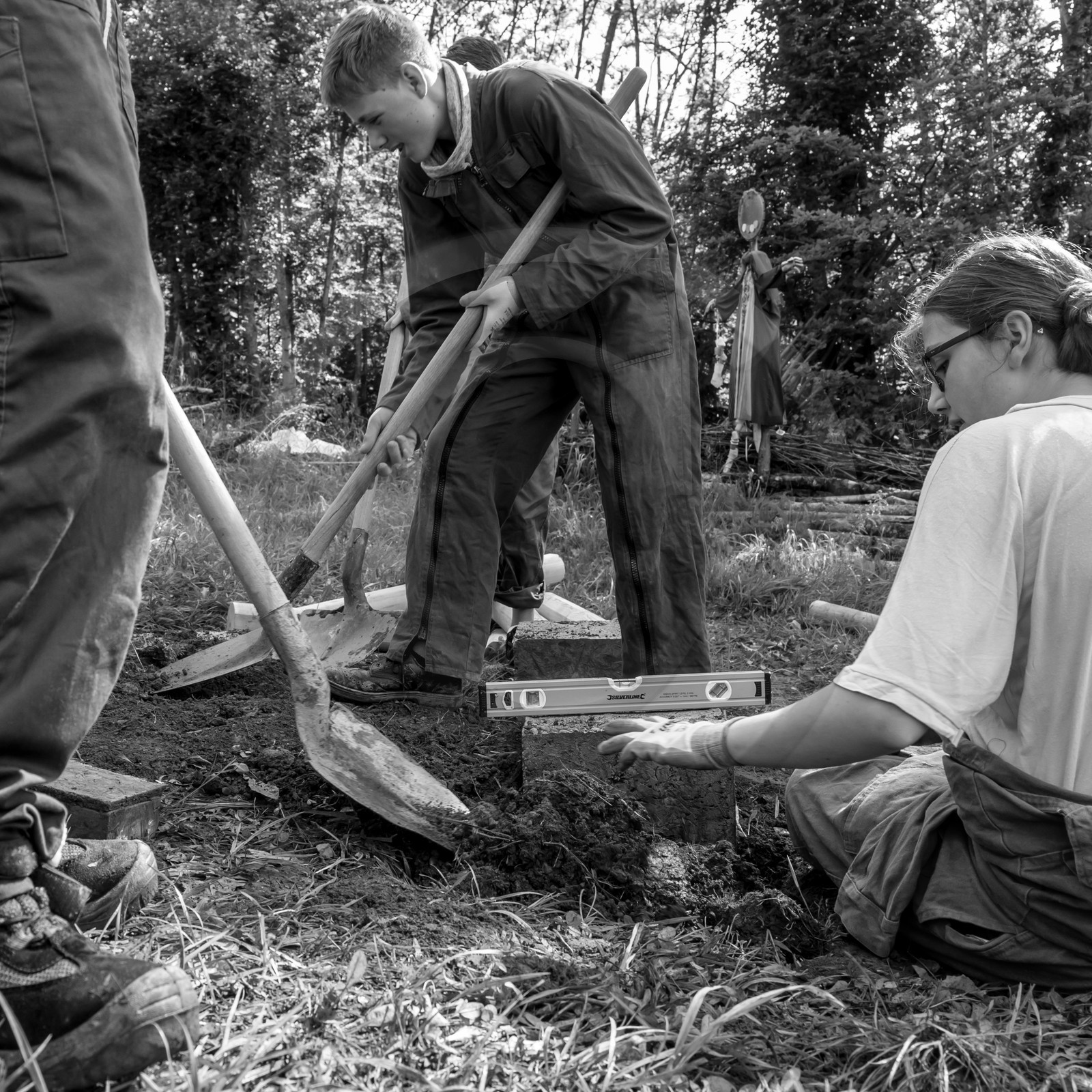Construction de bacs surélevés