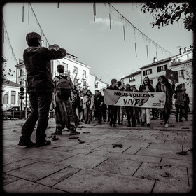 Les jeunes pour le climat - Youth for climate - Manifestation à Gap (Hautes-Alpes), le 29 11 19