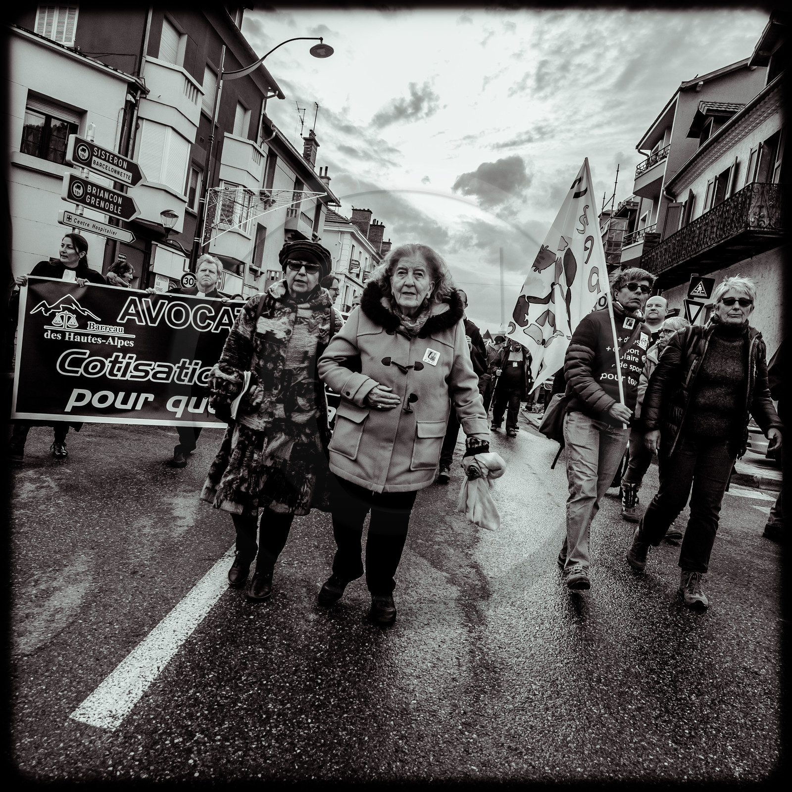 Manifestation à Gap le 17 décembre 2019