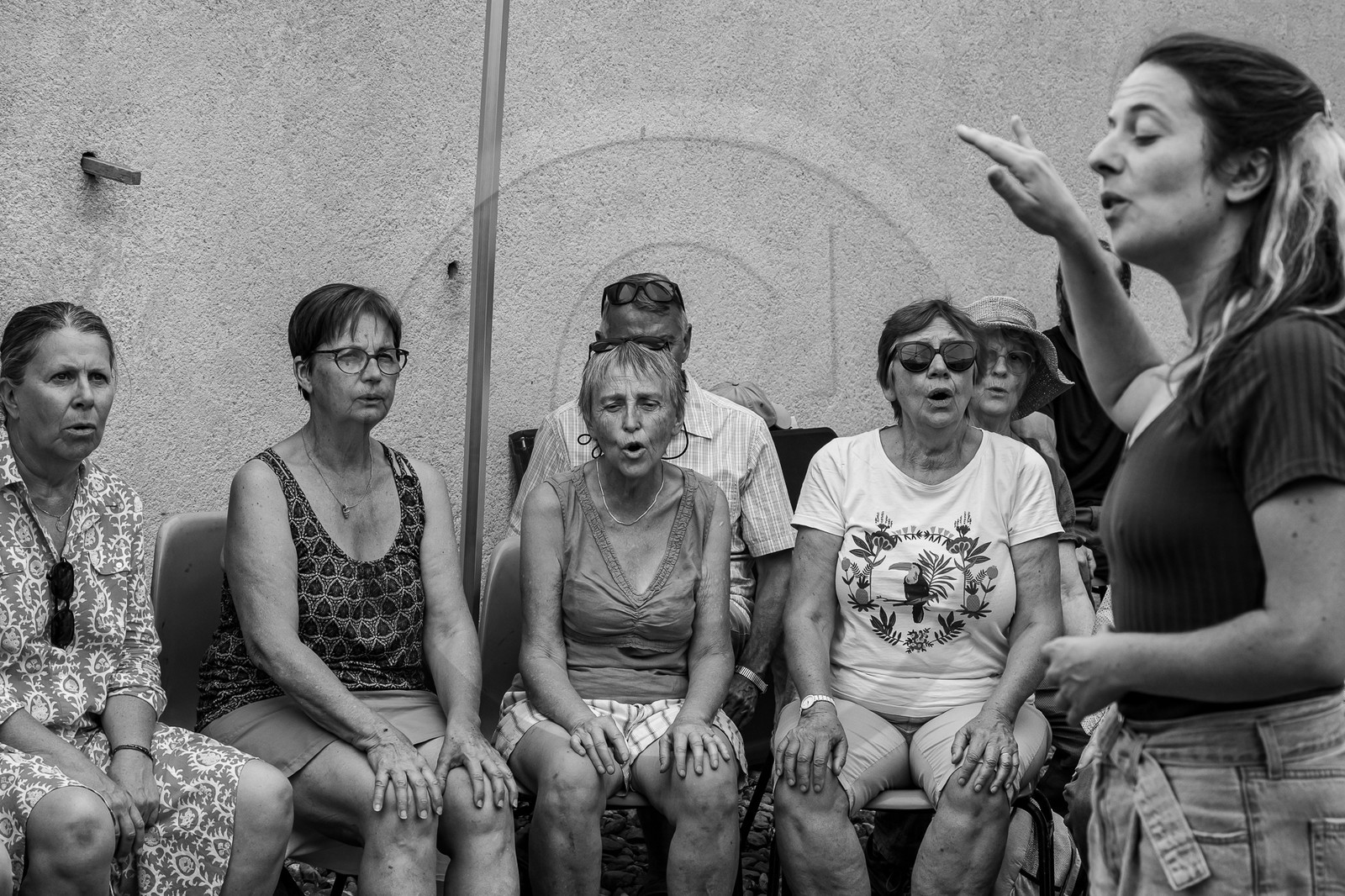 12 juillet 2023 : Une chorale à l'Ouort