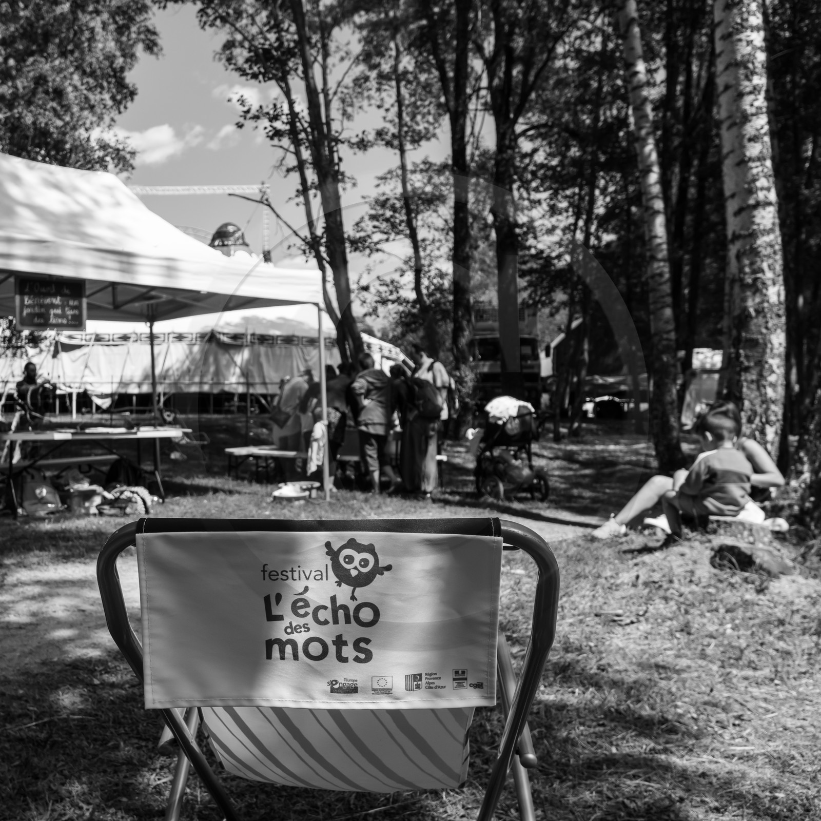 15 août 2019 : au festival l'Echo des Mots