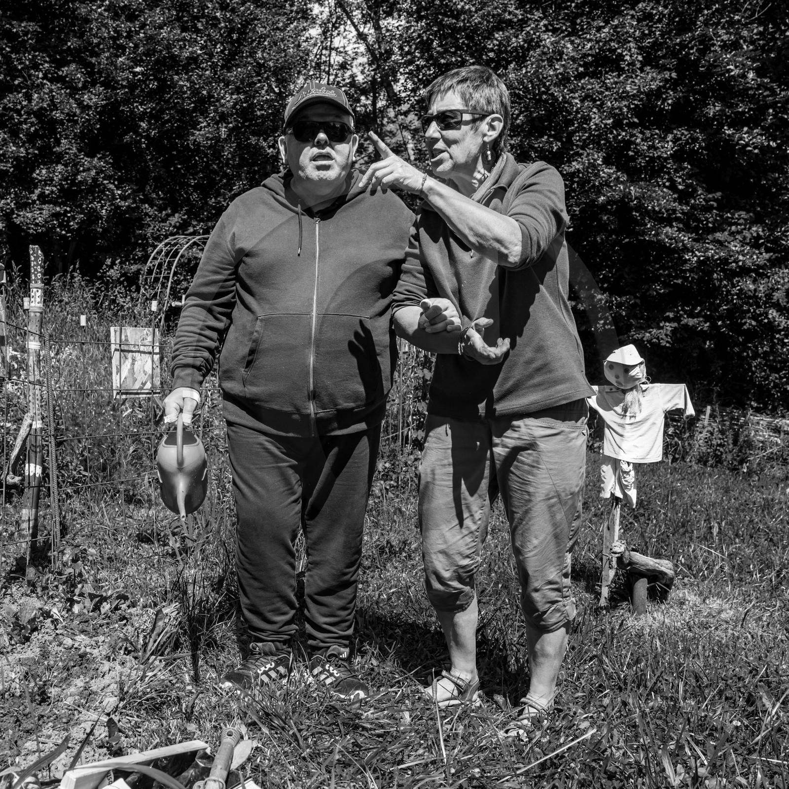 12 juin 2024 : création d'un jeu et jardinage