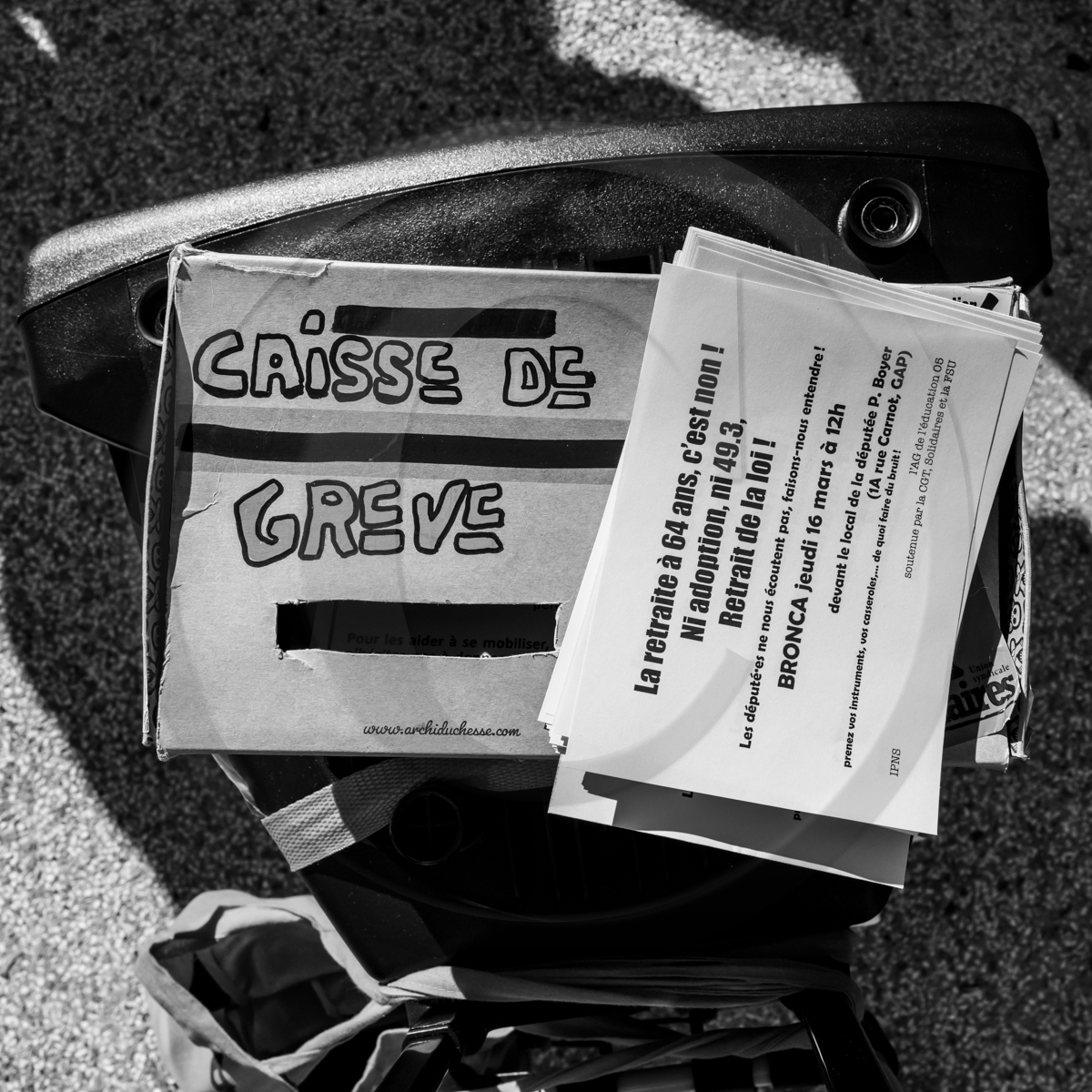 16 mars 2023 : Manifestation contre la réforme des retraites à Gap